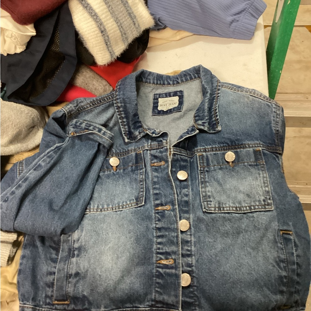 Wax Jean Blue Denim Jacket